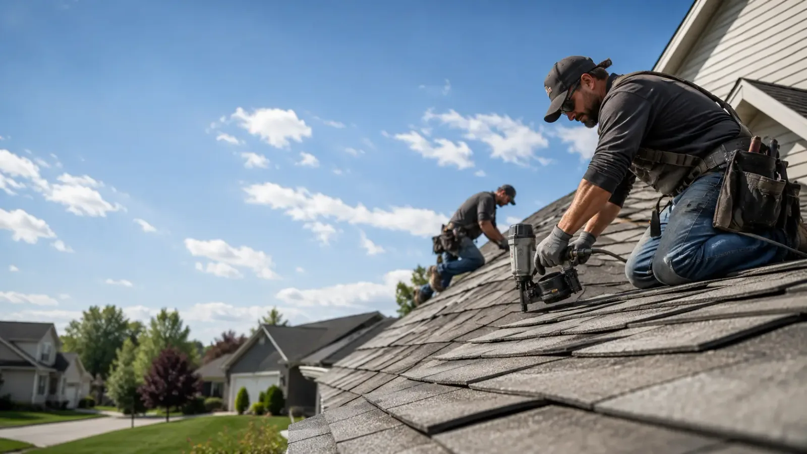 Storm Damage Roof Repair in Carmi, IL near me